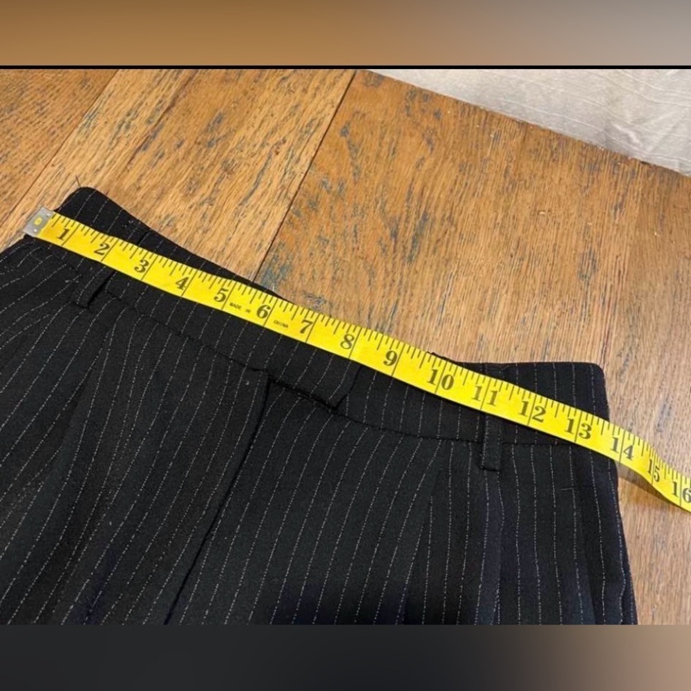 DYNAMITE Black & White Striped High Waist Pants Size S - Picture 4 of 6
